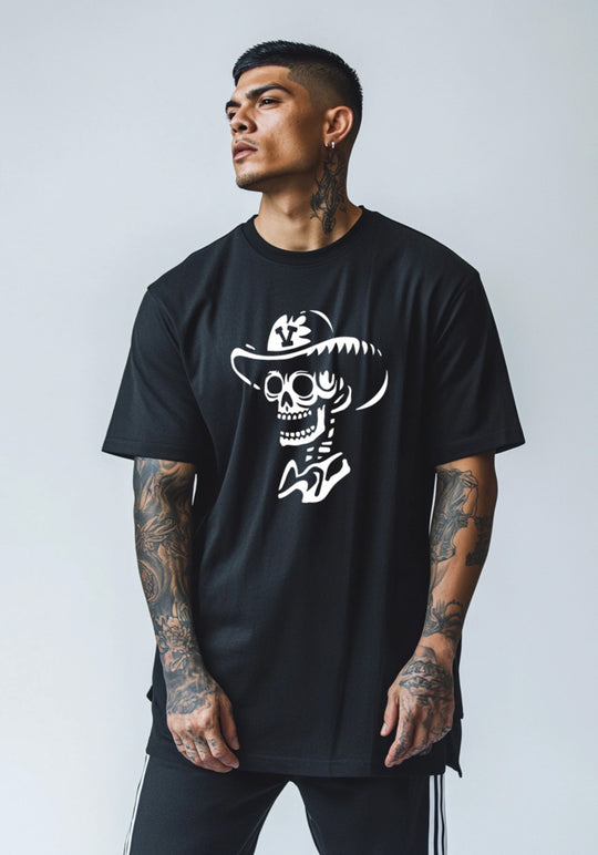 Thirsty Vaquero Skull Shirt